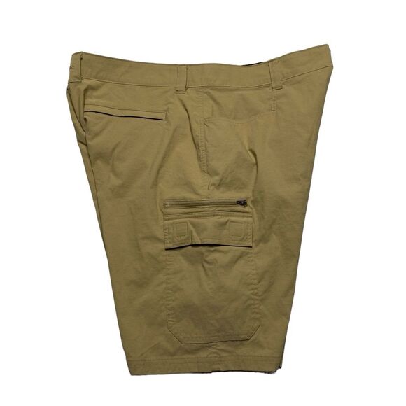 Orvis Nylon Spandex Cargo Shorts Khaki Men’s Sz 38 - Picture 6 of 16